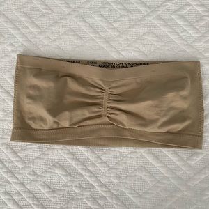 Strapless spandex bra size M/L